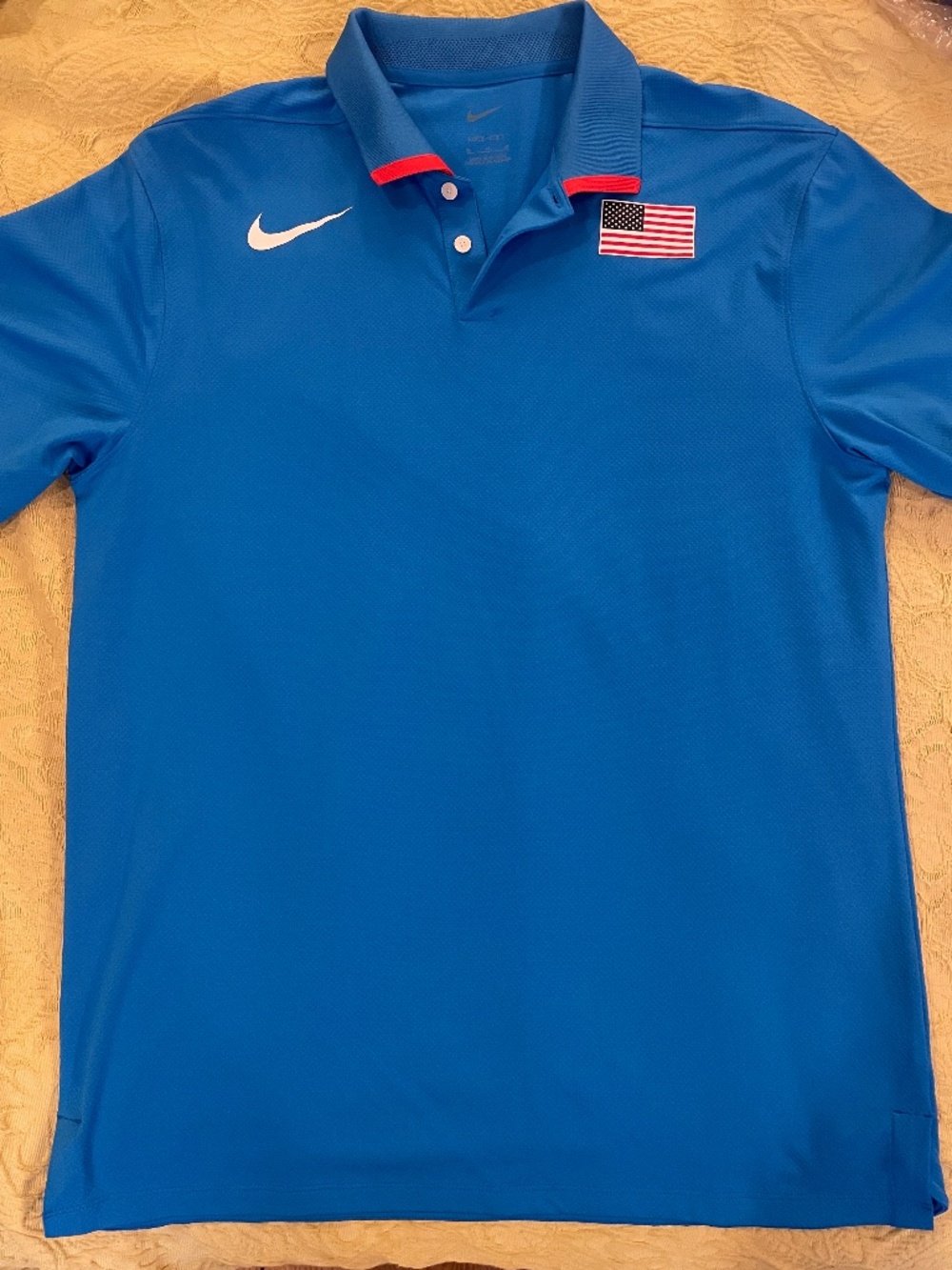 Men's Nike Team USA Dri-Fit Polo Medium